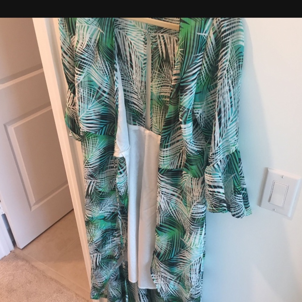 Long flower dress
